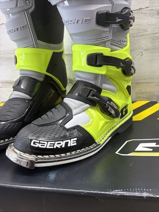 Gaerne SG12 Boot Black/Yellow/gray Size 9 Men’s Motocross Motorcycle Atv main image 6
